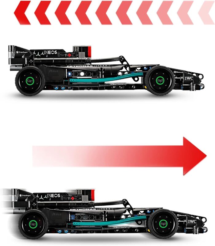 LEGO Technic Mercedes-AMG F1 W14 E Performance Race Car Toy for Kids, Boys and Girls aged 7 Plus Years Old, Pull-Back Model Vehicle Set, Bedroom Decoration, Birthday Gift Idea 42165 - Image 2