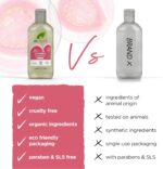 Dr Organic Guava Shampoo, Vitamin C, Coloured Hair, Mens, Womens, Natural, Vegan, Cruelty-Free, Paraben & SLS-Free, Organic, 265ml, Packaging may vary - Image 3