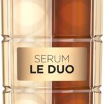 L'Oréal Paris Age Defying Serum Le Duo, Collagen Peptide Booster and Vitamins B3 and C, Instant Firmness, Radiance, Wrinkles Appear reduced, 30ml.