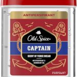 Old Spice Captain Antiperspirant Roll On Deodorant Clear Gel Stick for Men, Perfume Quality Scent & 48H Dry and Fresh, Anti-White Mark Technology, 70ml