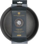 MasterClass 20 cm Springform Cake Tin with PTFE, PFOA and BPA Free Non Stick, Robust 1mm Thick Carbon Steel and Loose Base, 8 Inch Round Pan, Grey - Image 3