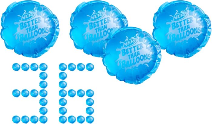 Nerf Better Than Balloons Water Toy for 3+ Year Old Kids, 36 Pods for Outdoor Play with Family and Friends - Image 3