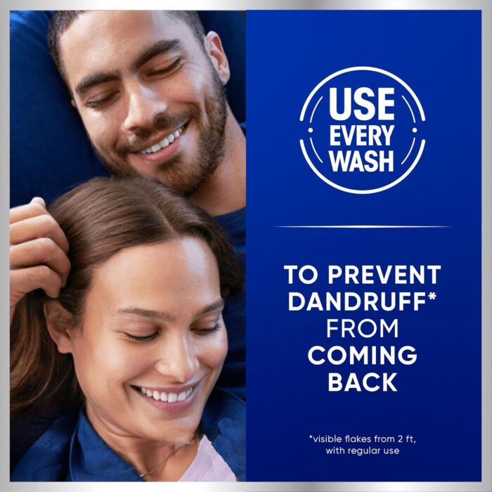 Head & Shoulders Deep Cleanse Scalp Detox Anti-Dandruff Shampoo - With Sea Minerals - Up to 100% Dandruff Free - 300ml - Image 3