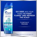 Head & Shoulders Deep Cleanse Scalp Detox Anti-Dandruff Shampoo - With Sea Minerals - Up to 100% Dandruff Free - 300ml - Image 4