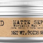 Bed Head For Men by TIGI - Matte Separation Workable Wax - Professional Firm Hold Hair Wax - Hair Styling Product Formulated With Beeswax - For Short to Medium Hair - 85g