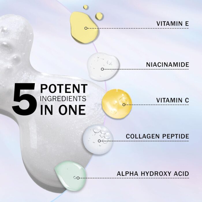Olay Super Serum, Vitamin C Serum for Face, with Niacinamide, Collagen Peptide, Skincare for Anti Ageing & Brightening, 30ml - Image 8