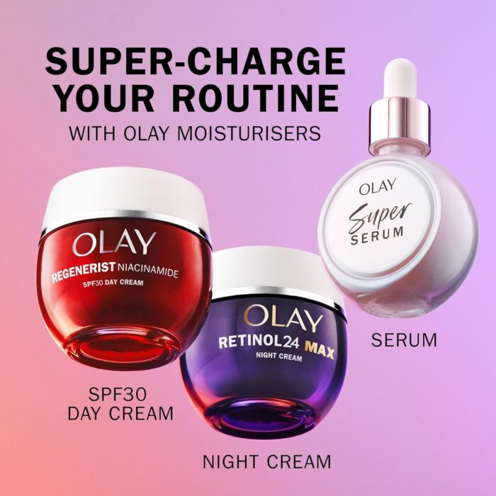 Olay Super Serum, Vitamin C Serum for Face, with Niacinamide, Collagen Peptide, Skincare for Anti Ageing & Brightening, 30ml - Image 11