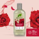 Dr Organic Rose Otto Shampoo, Restoring, Mens, Womens, Natural, Vegan, Cruelty-Free, Paraben & SLS-Free, Recyclable & Recycled Ocean Bound Plastic, Certified Organic, 265ml, Packaging may vary - Image 9