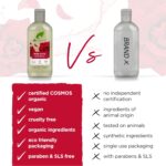Dr Organic Rose Otto Shampoo, Restoring, Mens, Womens, Natural, Vegan, Cruelty-Free, Paraben & SLS-Free, Recyclable & Recycled Ocean Bound Plastic, Certified Organic, 265ml, Packaging may vary - Image 10