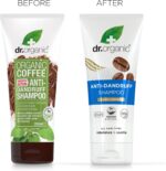 Dr Organic Coffee Anti-Dandruff Shampoo, Healthy Scalp, Mens, Womens, Natural, Vegan, Cruelty-Free, Paraben & SLS-Free, Recycled & Recyclable, Organic, 200ml, Packaging may vary - Image 8