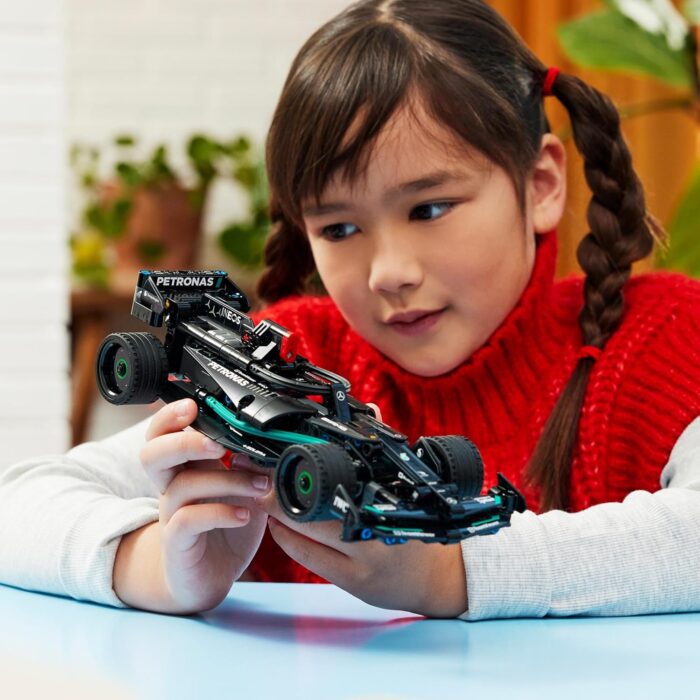 LEGO Technic Mercedes-AMG F1 W14 E Performance Race Car Toy for Kids, Boys and Girls aged 7 Plus Years Old, Pull-Back Model Vehicle Set, Bedroom Decoration, Birthday Gift Idea 42165 - Image 9