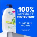 Head & Shoulders Apple Fresh Anti Dandruff Shampoo, 1000ml, Up to 100% Flake Free, Clinically Proven, For Any Hair and Scalp Type, For Daily use, Clean Feeling - Image 6