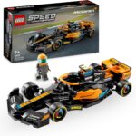 LEGO Speed Champions 2023 McLaren Formula 1 Race Car Toy for 9 Plus Year Old Kids, Boys & Girls who Love Independent Play, Buildable Vehicle Model Set, Kids' Bedroom Decoration, Birthday Gift 76919