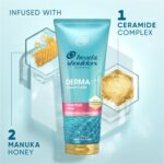 Head & Shoulders DermaXPro Sensitive Care Lightweight Conditioner 220ml with Manuka Honey and Ceramide Complex. Nourishes Hair and Gently Moisturises Dry Scalp to Maintain Dandruff Protection - Image 5