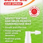 Otex Olive Oil Ear Spray for Natural, Gentle Removal of Excessive, Hardened Ear Wax. Bottle with Spray Applicator 10ml