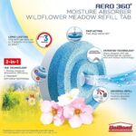 Unibond AERO 360° Moisture Absorber Wildflower Meadow Refill Tab,Aromatherapy,Ultra-Absorbent and Odour-Neutralising,for Dehumidifier, Condensation Absorbers, Four Pack (4x450g),White and Blue - Image 5
