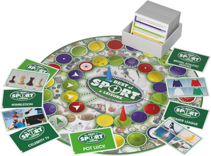 Drumond Park LOGO Best of Sport and Leisure Board Game, Board Game for Sports Fans, Family Games for Adults and the whole Family, Suitable from 12 Years+, Multicoloured, T73294 - Image 2