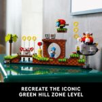 LEGO Ideas Sonic the Hedgehog – Green Hill Zone 21331 Building Kit; Nostalgia Gift for Yourself, Any Millennial Sonic the Hedgehog Fan or Lover of 1990s Computer Game Memorabilia (1,125 Pieces) - Image 4