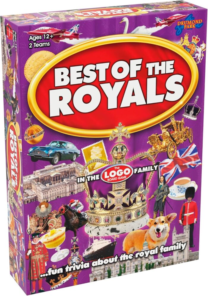 Drumond Park T73561EN Best of the Royals LOGO Board Game, Family Board Games for 2-8 players, Tabletop Game For Adults And Kids Suitable From 12+ Years - Image 4
