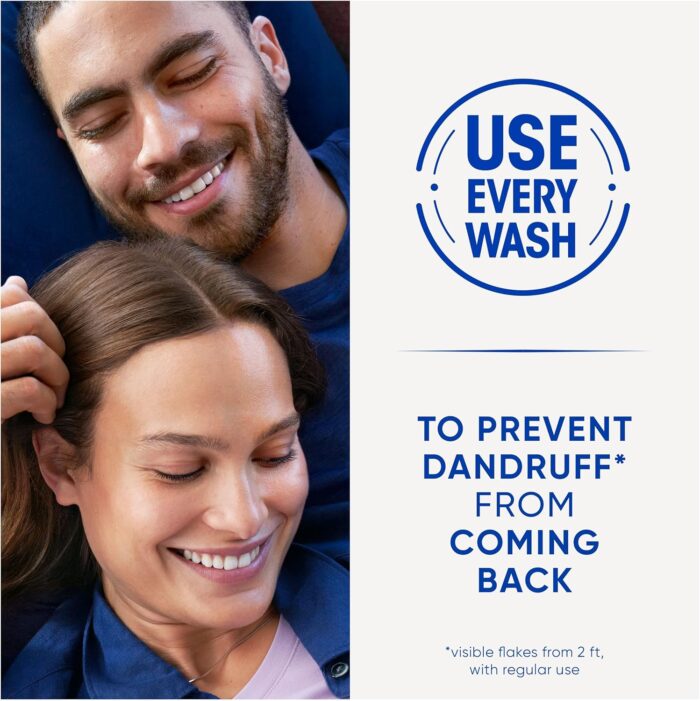 Head & Shoulders Classic Clean 2in1 Anti Dandruff Shampoo, 1000ml. Up to 100% Flake Free, Clinically Proven. For Any Hair and Scalp Type. For Daily use. Clean Feeling - Image 5
