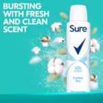Sure Women Cotton Dry Anti-perspirant Deodorant Aerosol 150 ml - Image 2