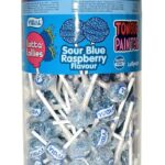 Vidal Lollipops Sour Blue Raspberry (Pack of 150)