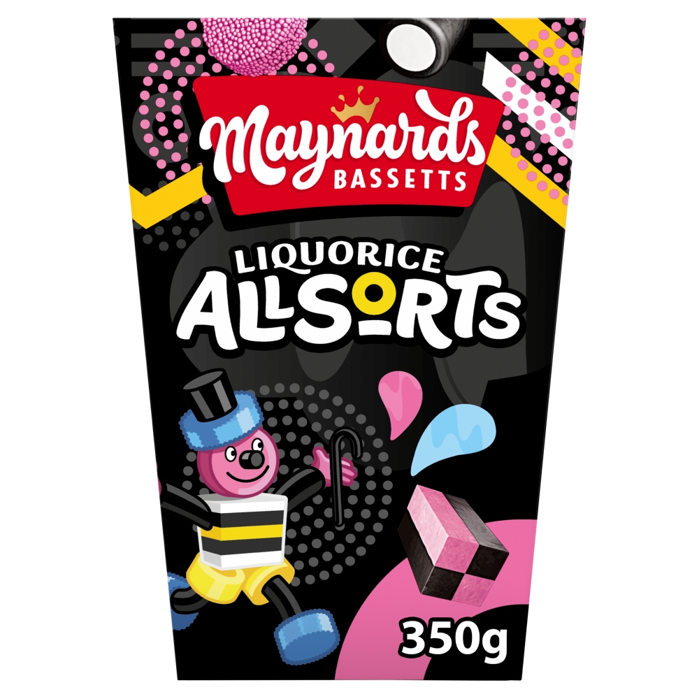 06874_maynards_bassetts_liquorice_allsorts_carton_a_.jpg Maynards Bassetts Liquorice Allsorts Box 350g - Image 1