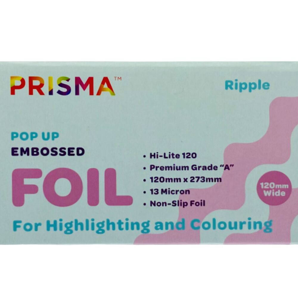 15646-2_60f0646a-eb8e-4856-bfb5-61b3b33e81c8.jpg Prisma Pop-up Silver Embossed Foil Ripple 120mm x 273mm 500 Sheets - Image 1