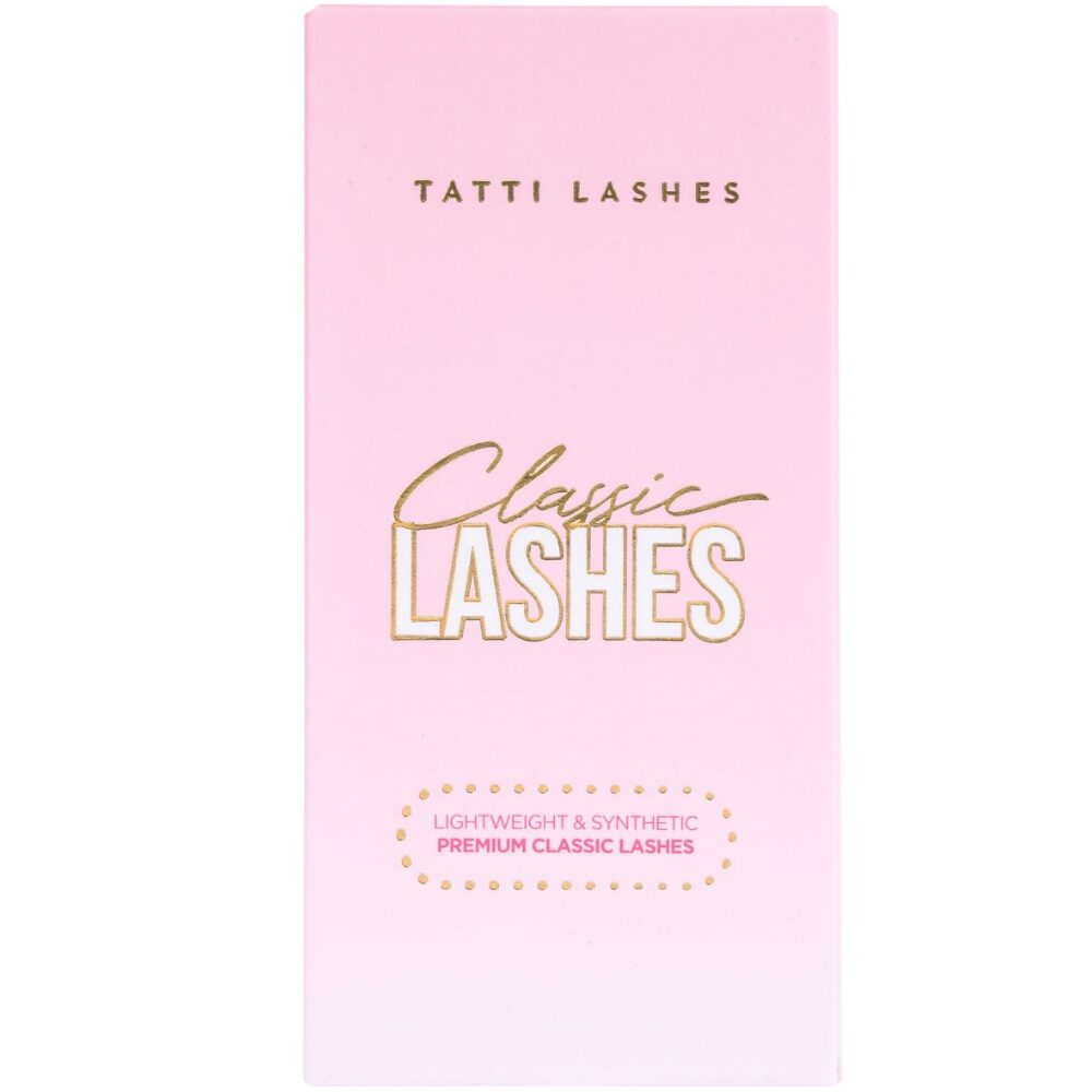 16560.jpg Tatti Lashes 8mm C Curl 0.20 Classic Individual Lashes Black - Image 1