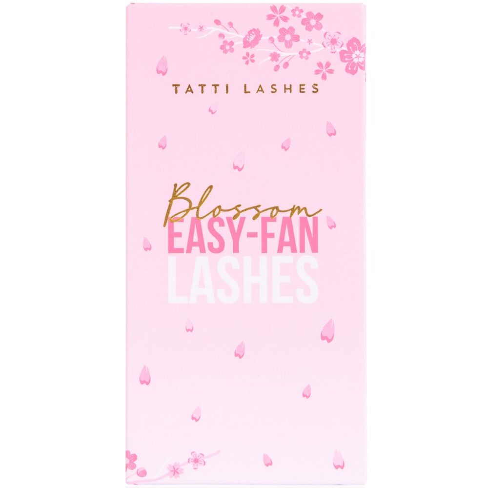 16578.jpg Tatti Lashes 12mm C Curl 0.03 Blossom Easy-Fan Individual Lashes Black - Image 1