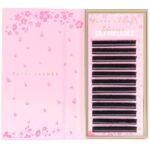 Tatti Lashes 8mm D Curl 0.05 Blossom Easy-Fan Individual Lashes Black - Image 2