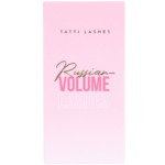 Tatti Lashes 8mm C Curl 0.03 Russian Volume Individual Lashes Black - Image 2
