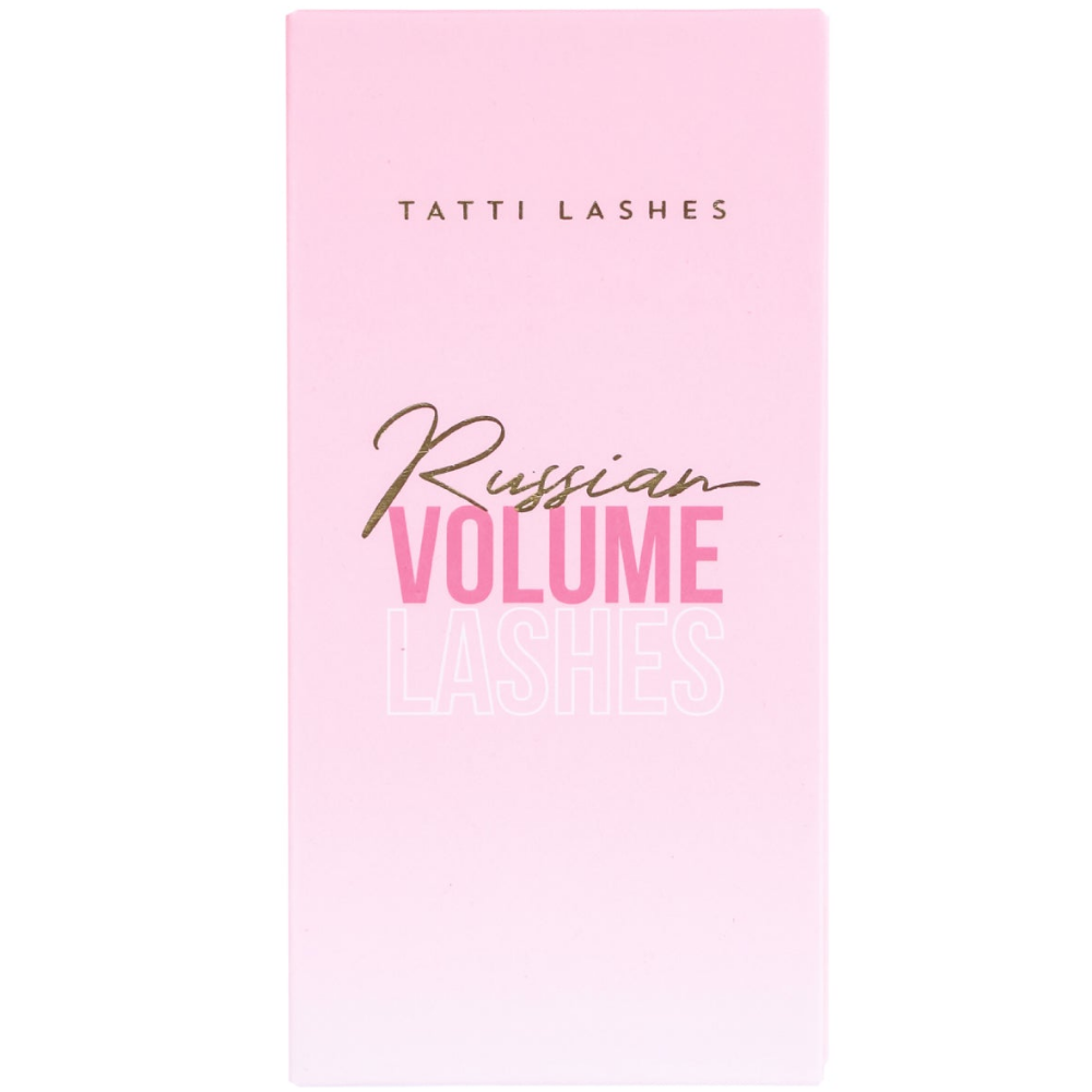 16608.png Tatti Lashes 8mm C Curl 0.05 Russian Volume Individual Lashes Black - Image 1