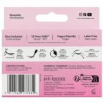 Salon System 3/4 Length Wispy Volume Strip Lashes Black 022