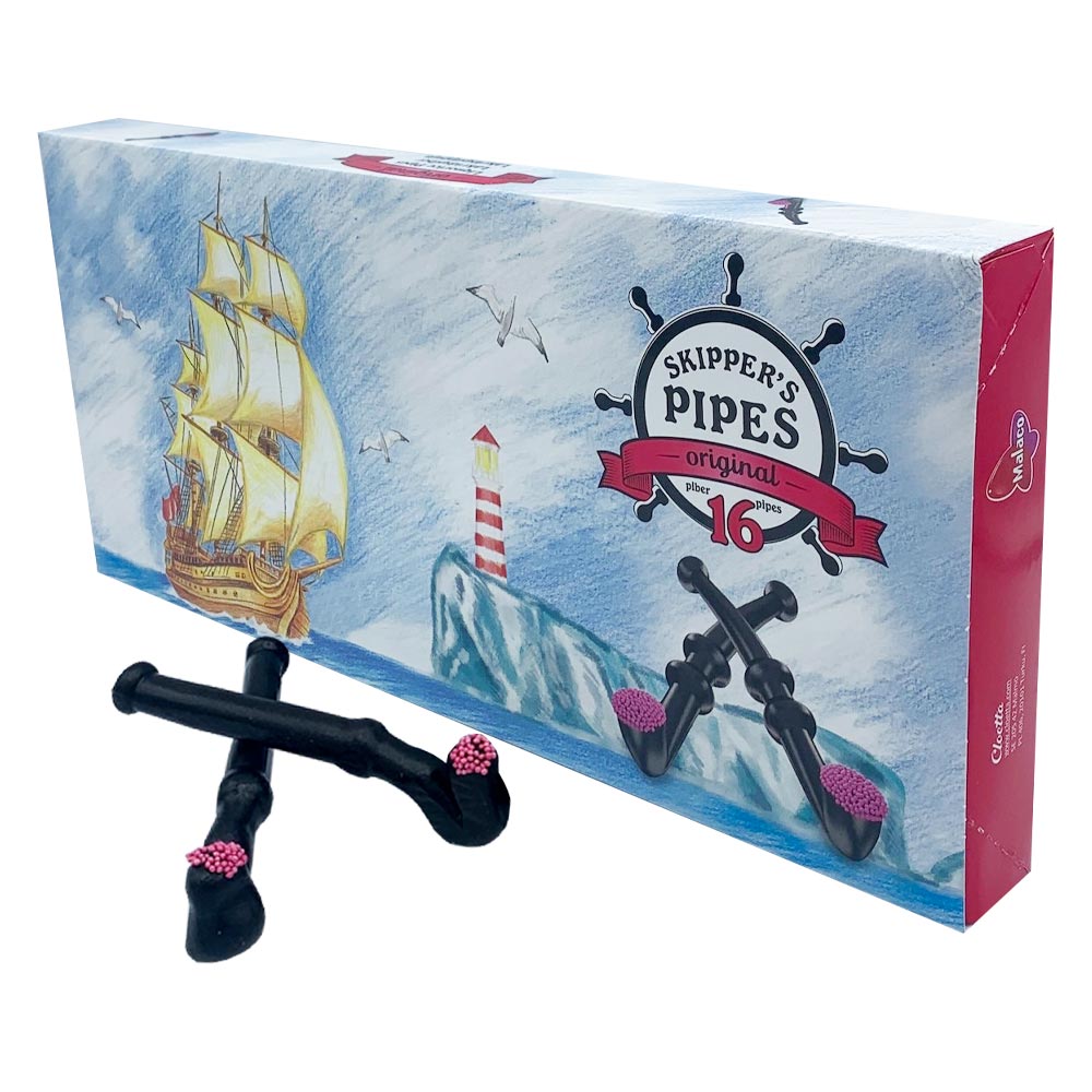 300137_na.jpg Skippers Original Liquorice Pipes 16 Pack - Image 1