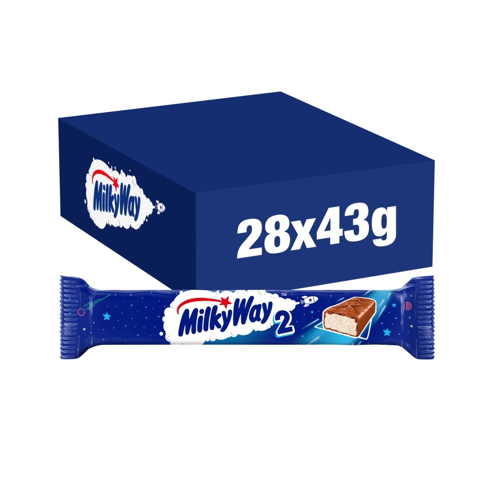 302378_1.jpg Milky Way Nougat & Milk Chocolate Snack Bar 43g - Image 1
