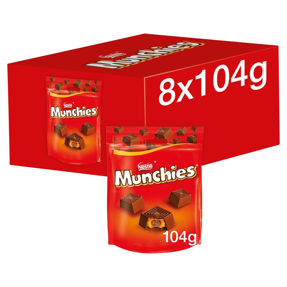 303934_a_24.jpg Munchies Milk Chocolate & Caramel Sharing Bag 104g - Image 1