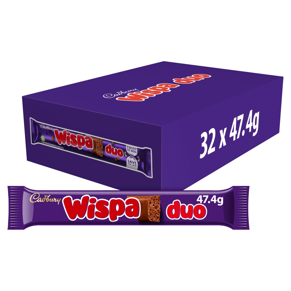 305017_a_23.jpg Cadbury Wispa Duo Chocolate Bar 47g - Image 1