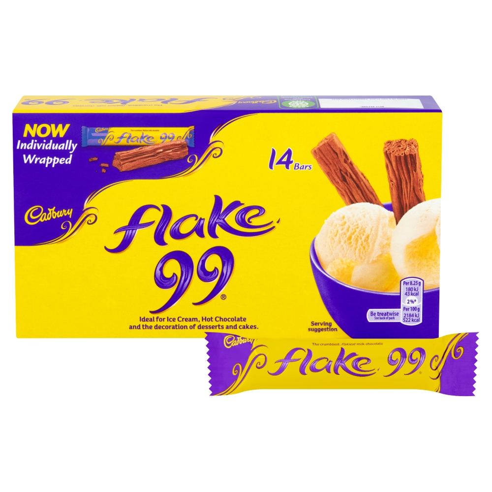 305110_a.jpg Cadbury Flake 99 Chocolate Bar 14 Pack - Image 1