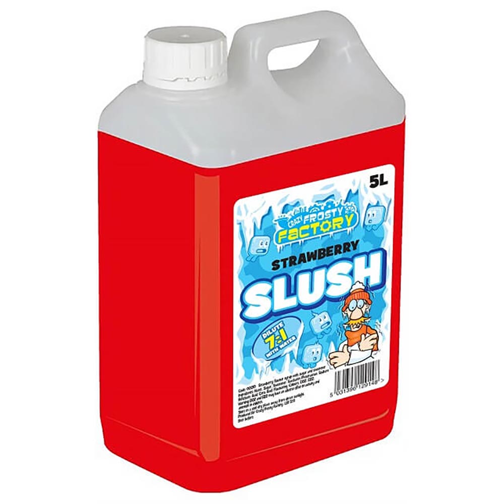 305705_a24.jpg Crazy Frosty Factory Strawberry Slush Syrup 5L - Image 1