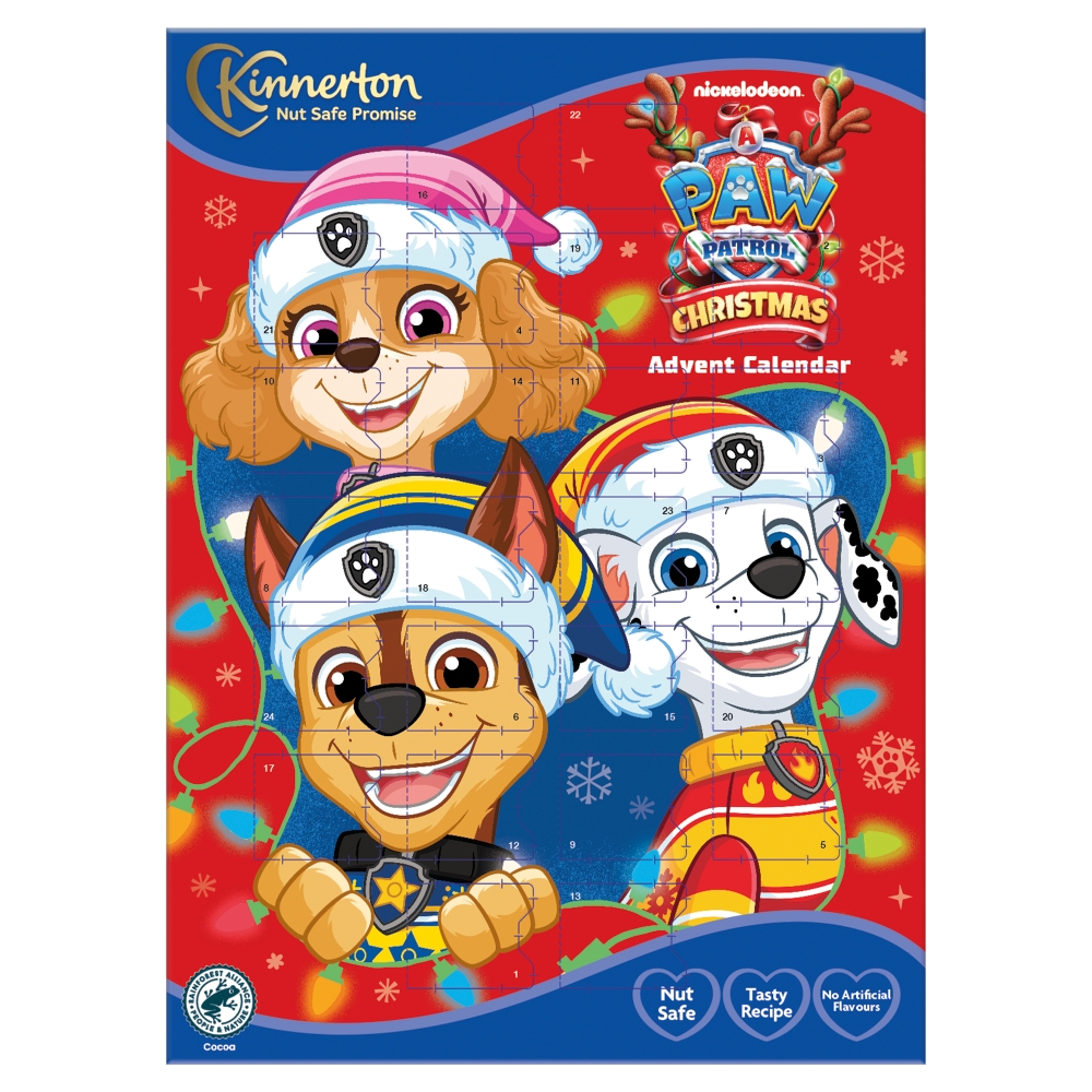 306689_1.jpg Kinnerton Paw Patrol Advent Calendar 40g - Image 1
