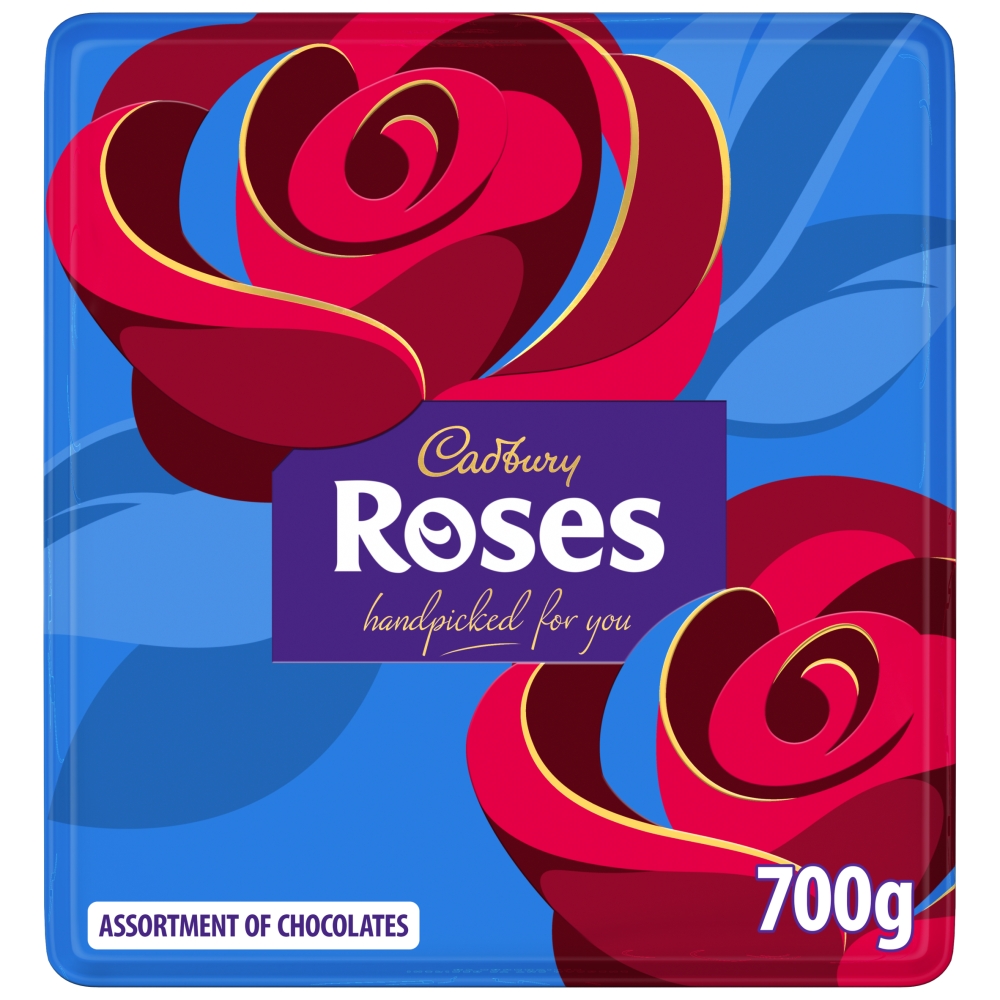 306887_1_1.jpg Cadbury Roses Chocolate Tin 700g - Image 1