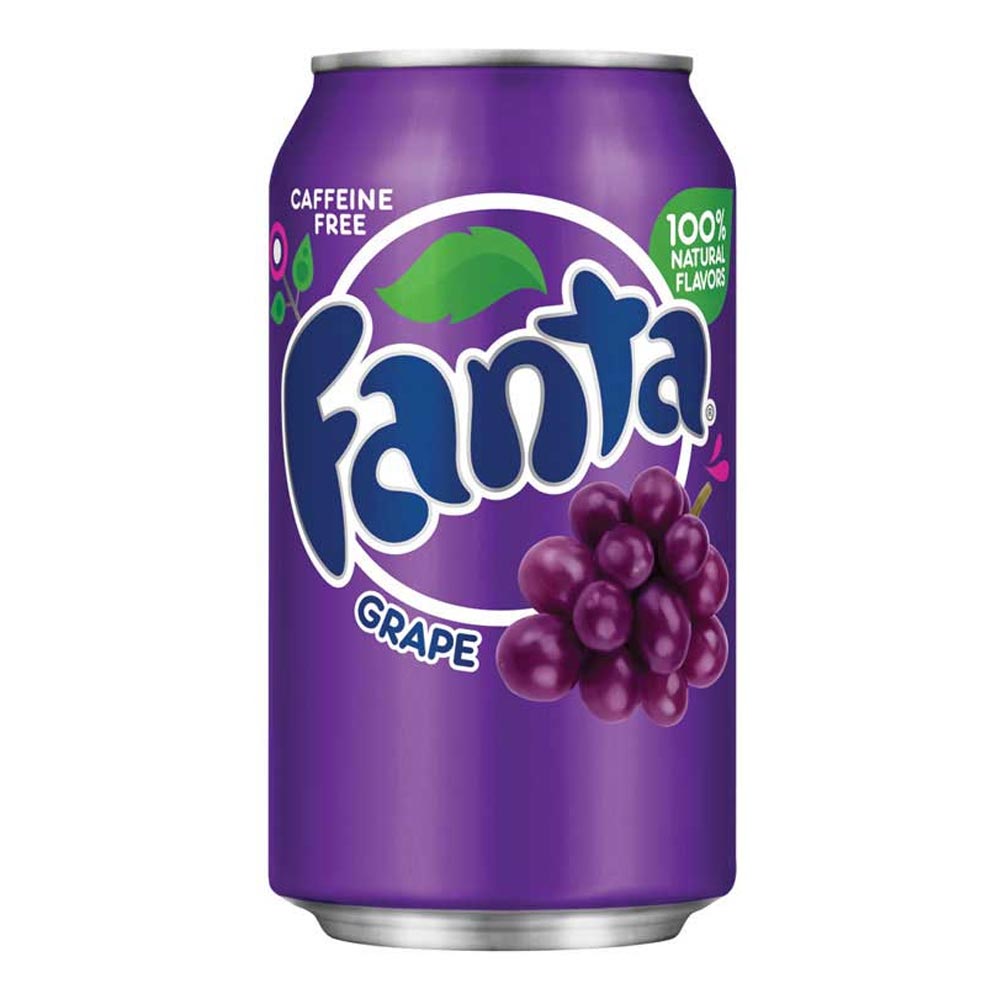 307439_a.jpg Fanta Grape Soda Cans 355ml - Image 1