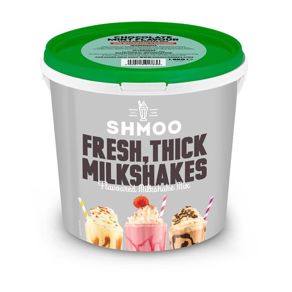 307528_a.jpg Shmoo Chocolate Mint Milkshake Mix 1.8kg - Image 1