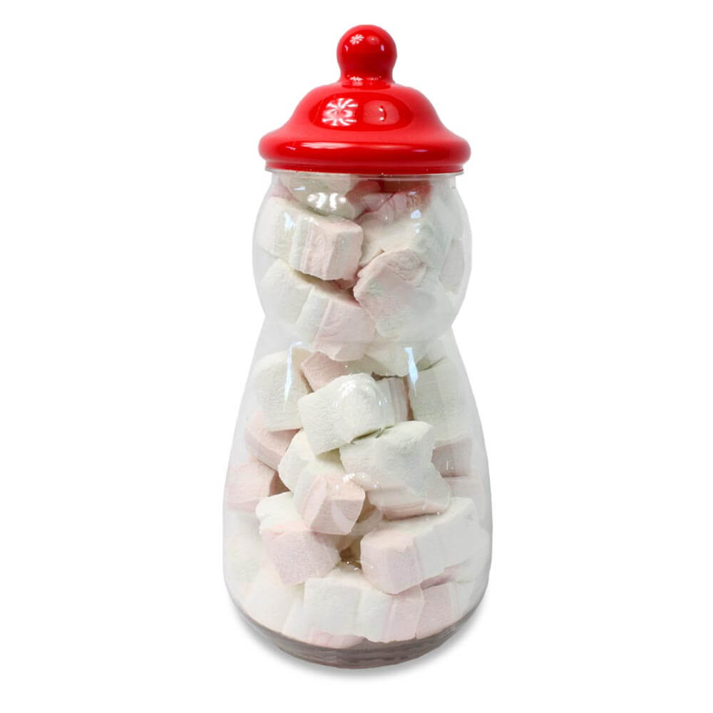 307608_a.jpg Accessories Snowman Plastic Sweet Jar 1065ml (Empty) - Image 1