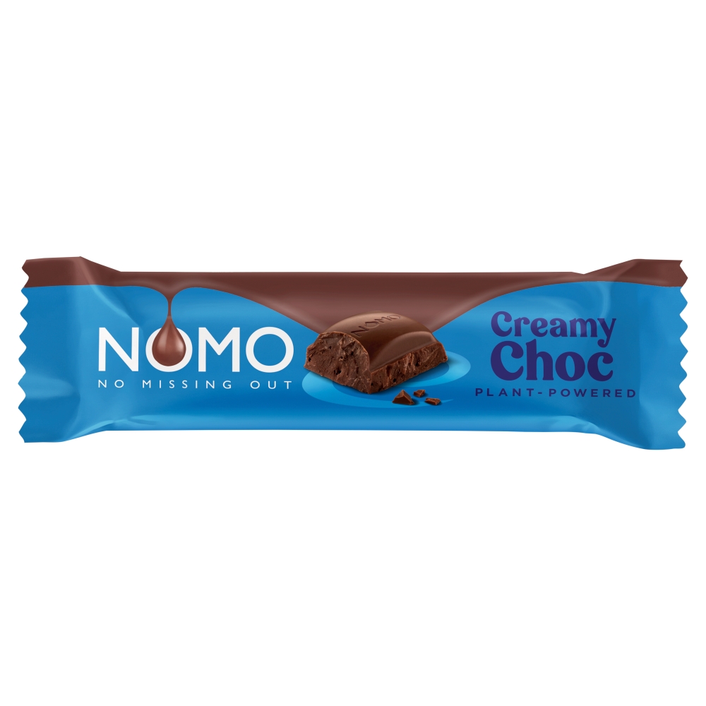 307980_nomo_creamy_choc_chocolate_bar_38g_a_.jpg Nomo Creamy Choc Chocolate Bar 38g - Image 1