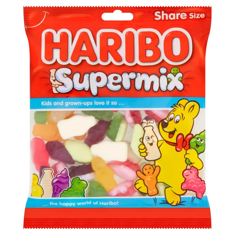 308648_a.jpg Haribo Supermix Share Bag 160g - Image 1