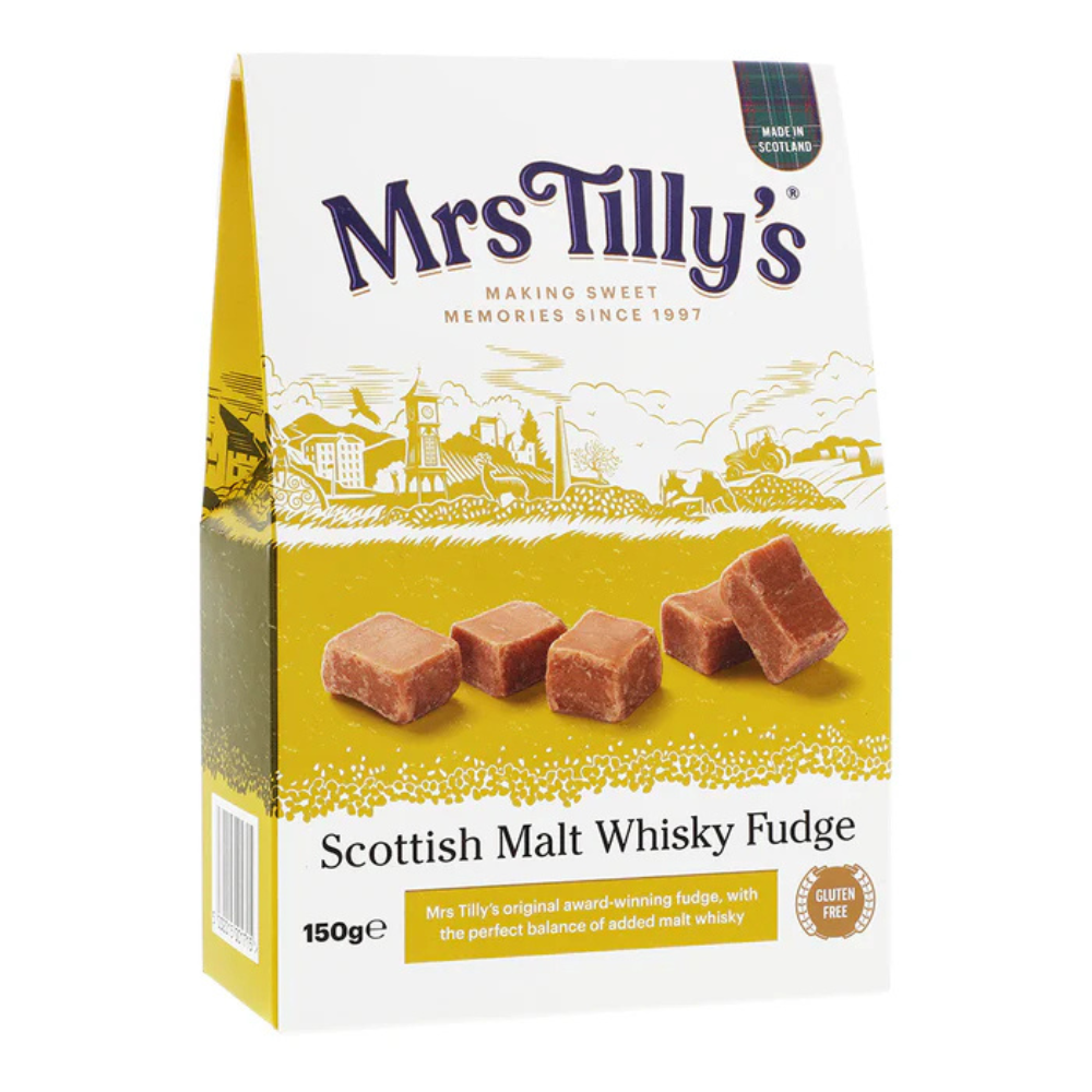 309533_mrs_tilly_s_malt_whisky_fudge.png Mrs Tilly's Malt Whisky Fudge 150g - Image 1