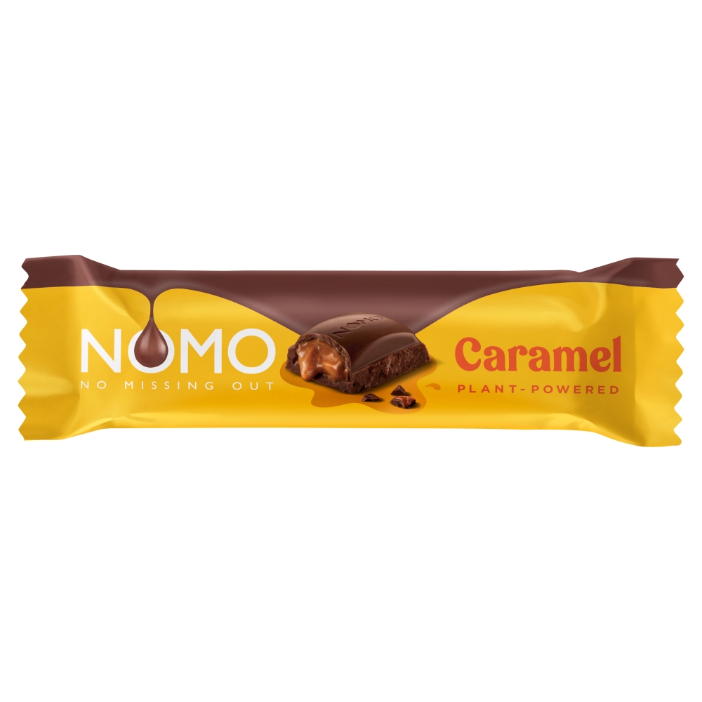 311694_nomo_caramel_bar_a24_.jpg Nomo Caramel Chocolate Bar 38g - Image 1