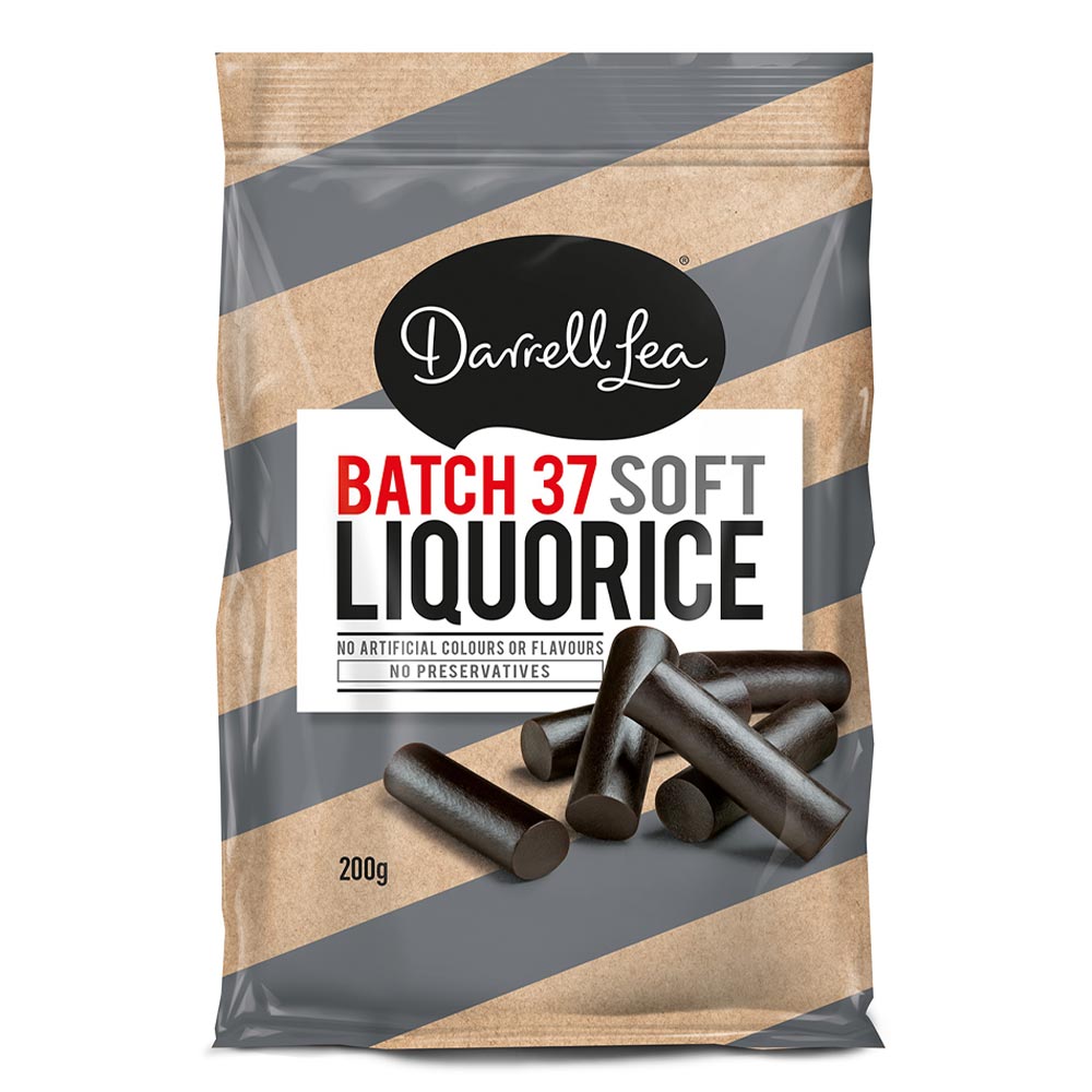 311964_a.jpg Darrell Lea Batch 37 Original Soft Liquorice Bag 200g - Image 1